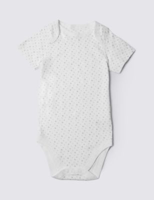 Pure Cotton Short Sleeve Bodysuit &#40;3-8 Years&#41;